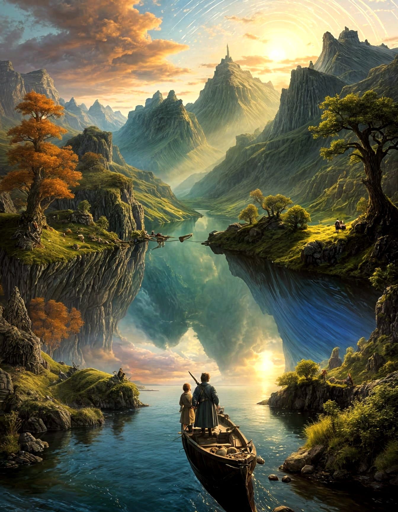 Frodo Decides he must Bare his Burden Alone... Mount Doom is...