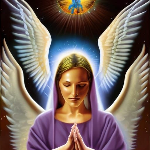 Archangel Gabriel Announces Immaculate Conception: Comic Boo...