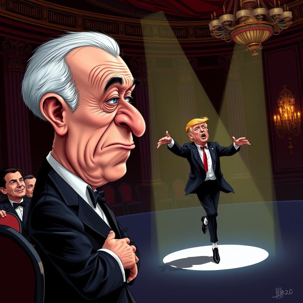 Political Satire: Leader's Disdain for Trump's Ballet