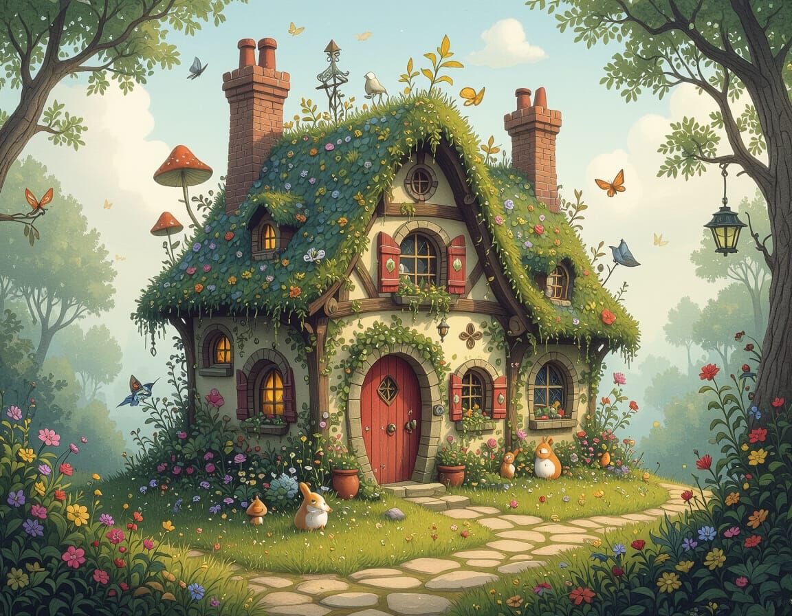 Enchanted Tiny World in an Unexpected Place