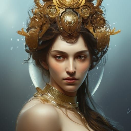 Demeter of Olympus: Hyperdetailed Portrait in Unreal Engine