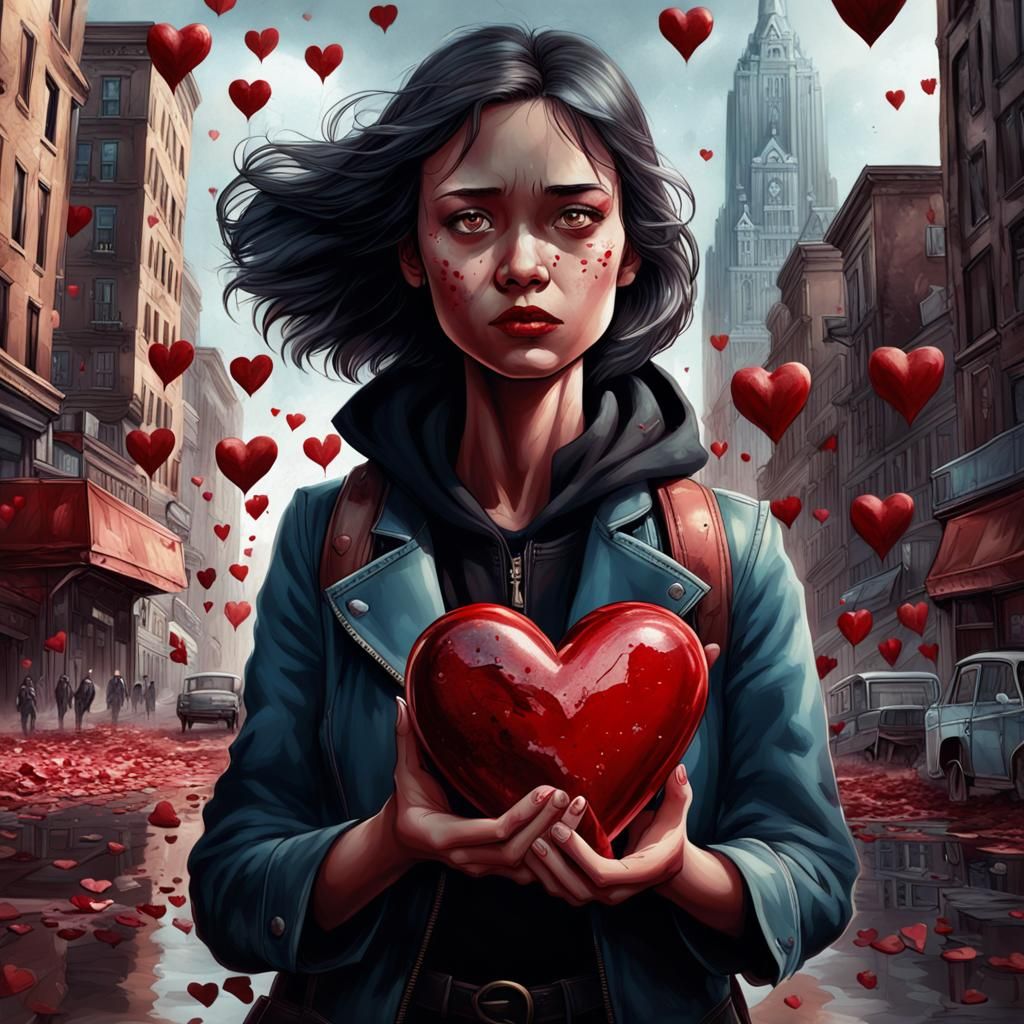 Holding Heart