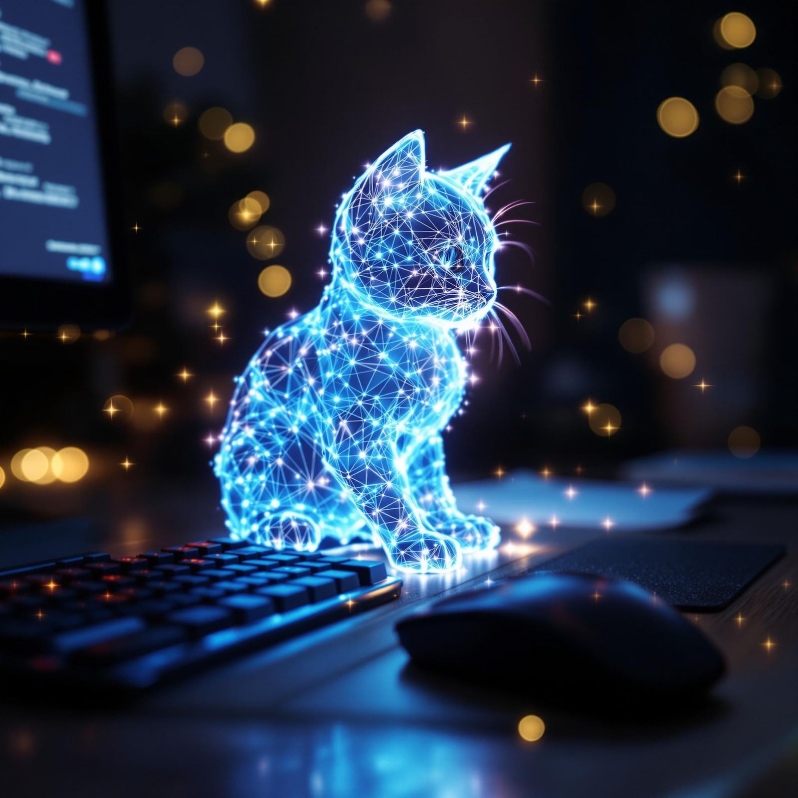 Holo cat