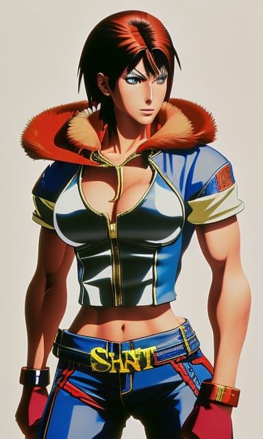 Christa Bauch: Streets of Rage Anime Character