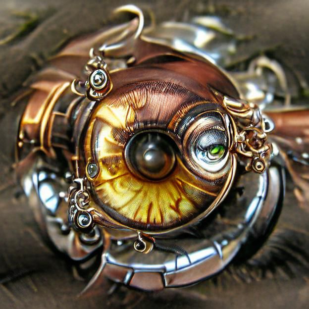 Detailed Steampunk Eye