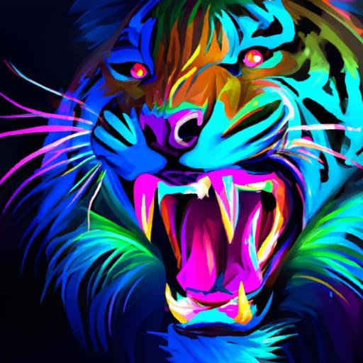Neon Tiger