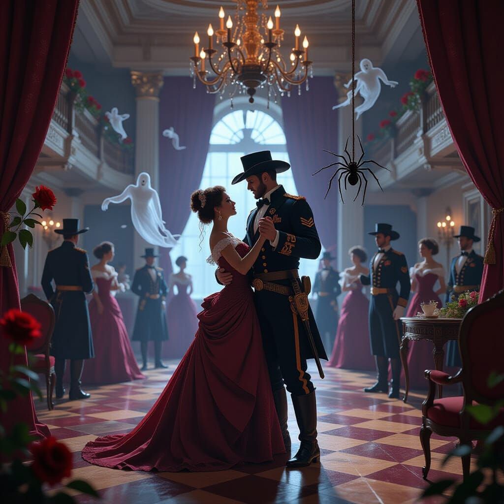 Civil War Valentine's Ball with Ghosts