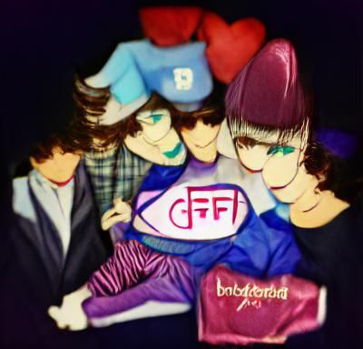 Boyfriend From Friday Night Funkin' Cartoon