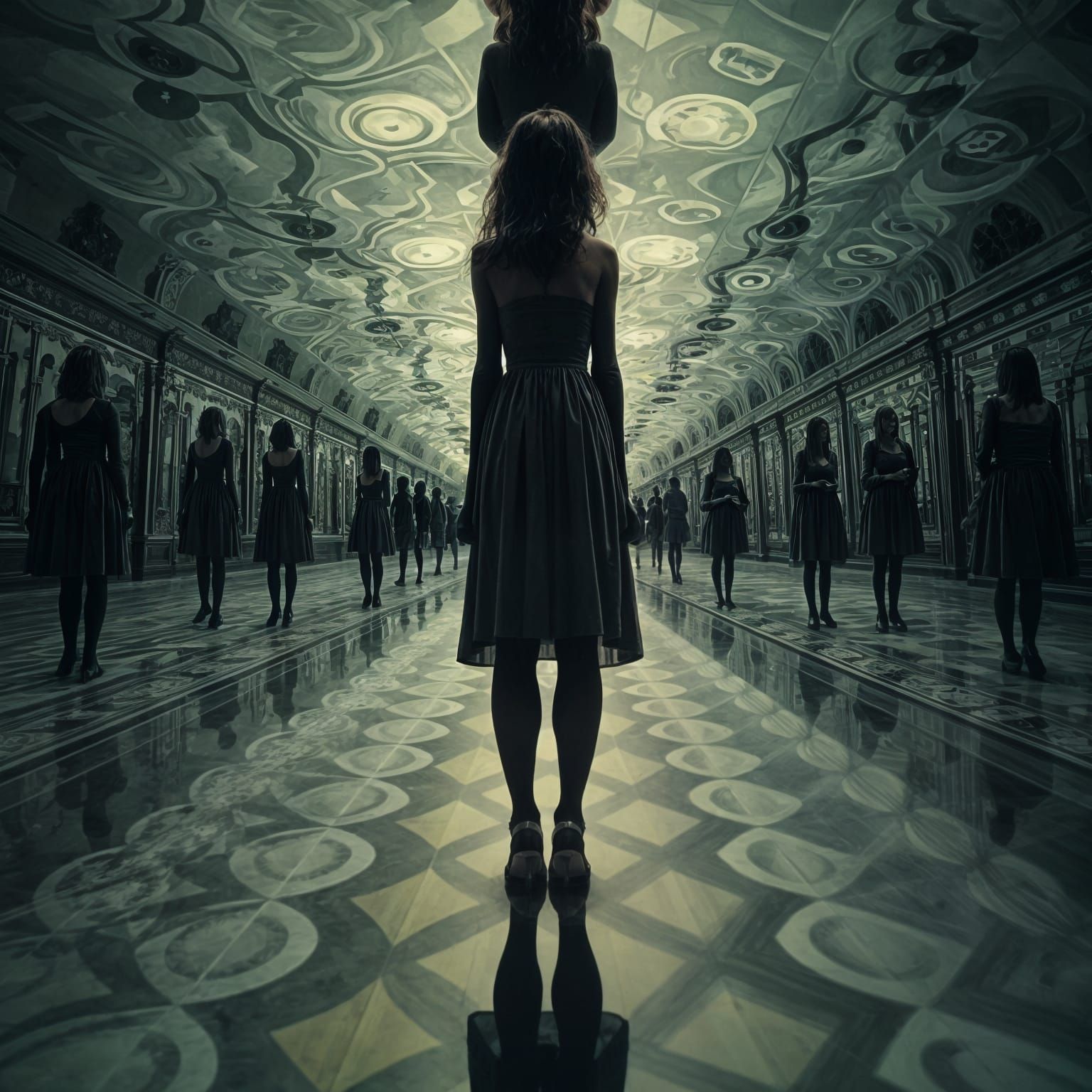 Self-Reflective Droste Effect Infinity