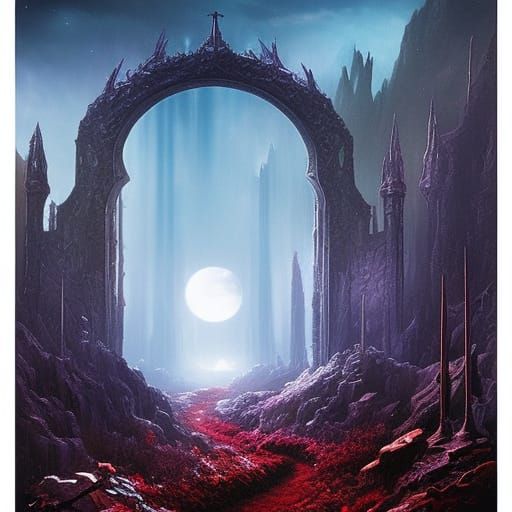 Skull Knight: Enraged Berserker in Epic Fantasy Style