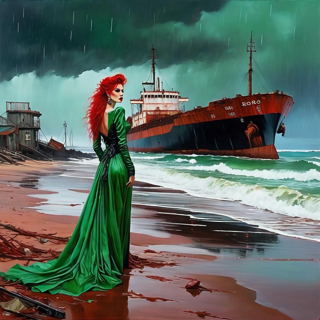 Gothic Diner: A Hyperreal Post-Apocalyptic Vision