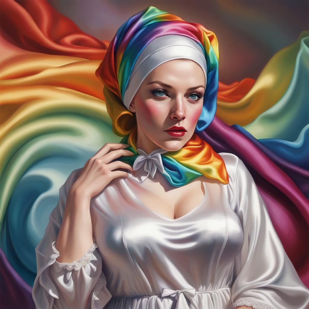 Woman Modest Realistic Artistic vivid Modest Big Beautiful W...