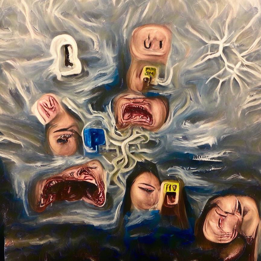 Surreal Mindscape: Visualizing Mental Health Struggles