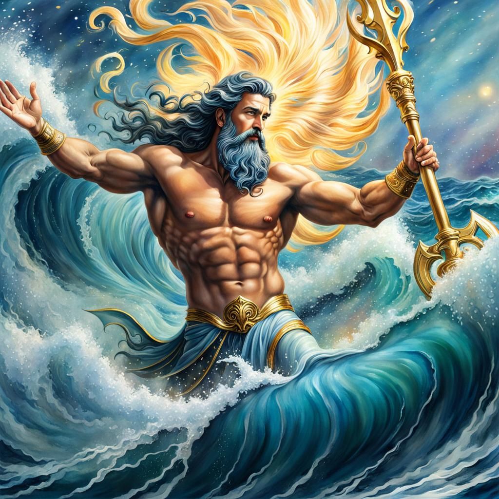 Poseidon Greek God of the Seas
