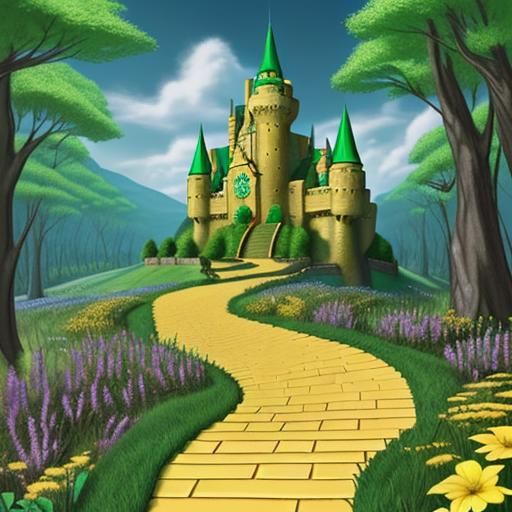 Yellow Brick Road to Emerald Castle