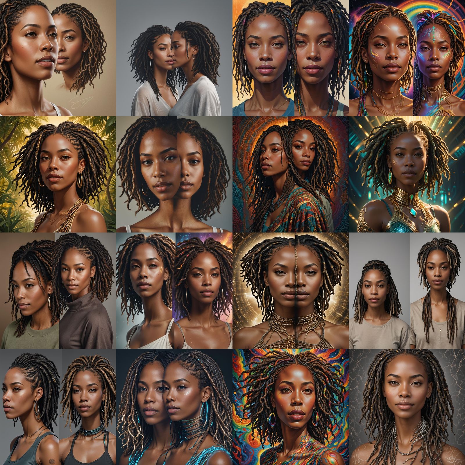 Melanin Activation: Transformation of African American Woman