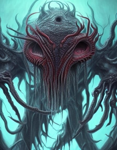 Cthulhu: Hyperrealistic Horror in Godrays