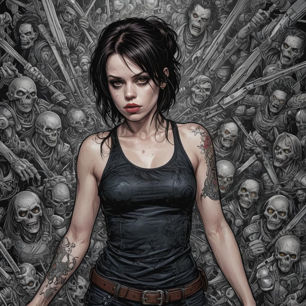 Fairuza Balk: Comic Book Art Illustration
