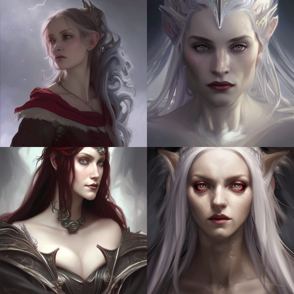 Muirne verch Tadgh: Red Dragon Queen Portrait