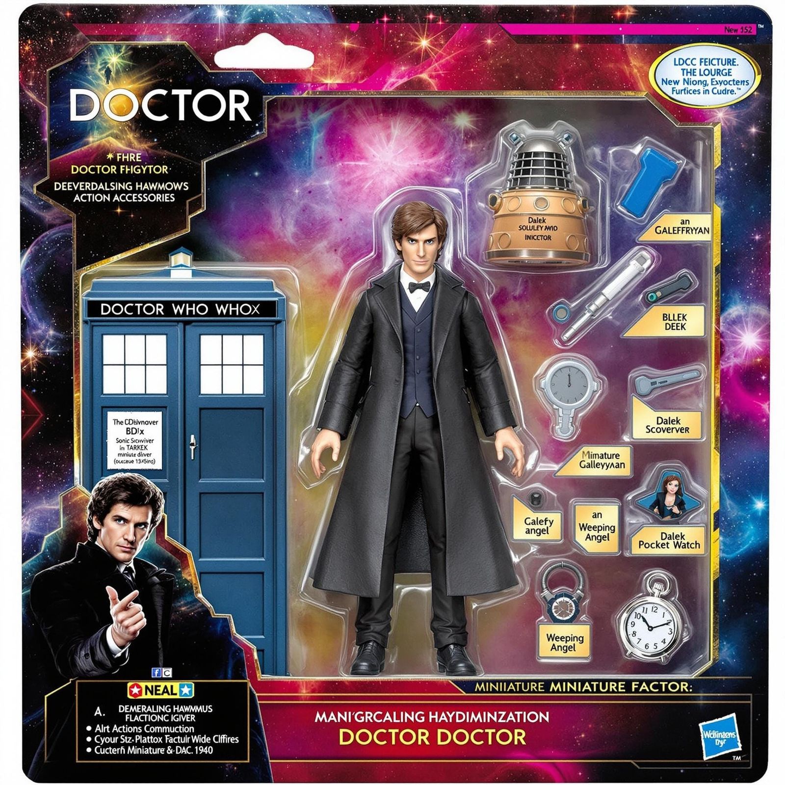 Time-Traveling Action Figure in Vintage Packaging