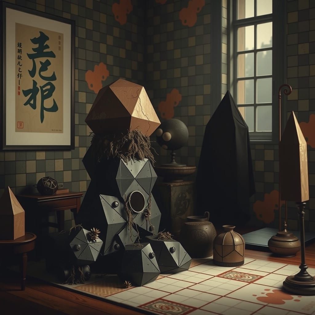 Retro-Futuristic Mushroom Landscapes in 8-Bit Pixel Art Styl...