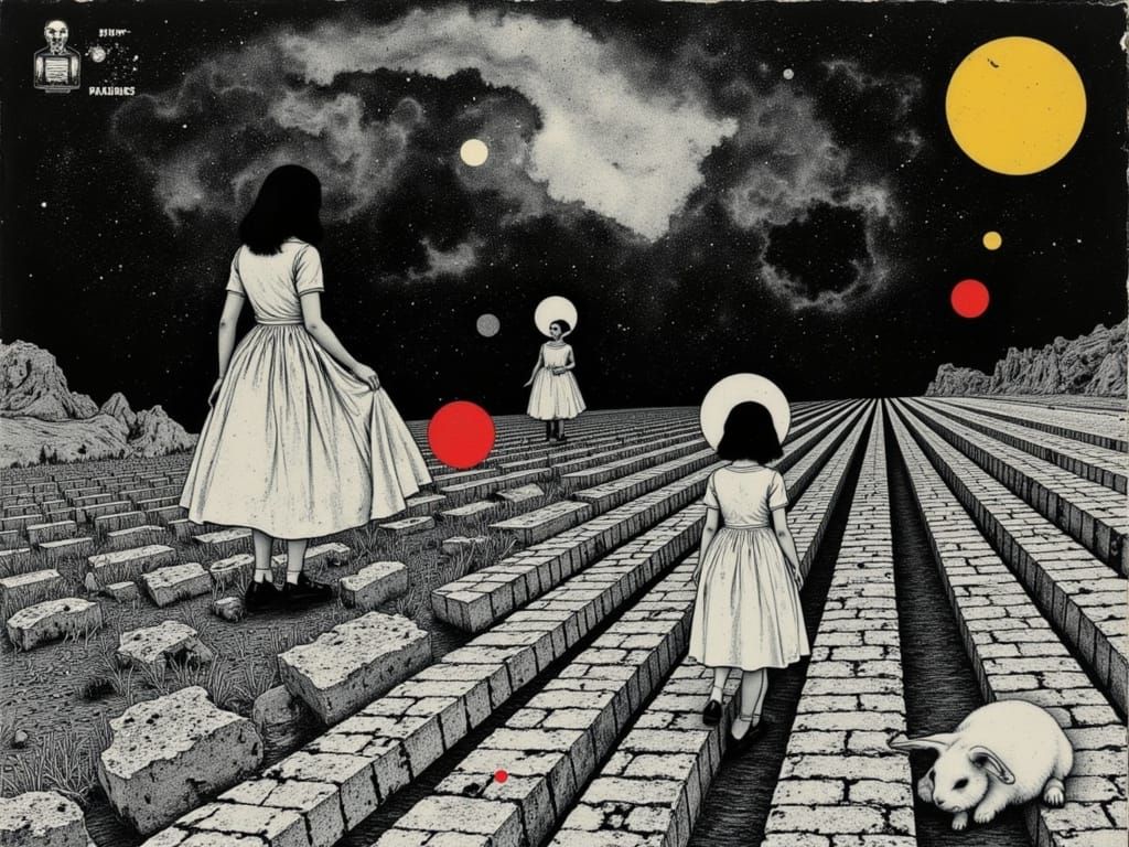 Alice, Neo, and the Escher-esque Staircase