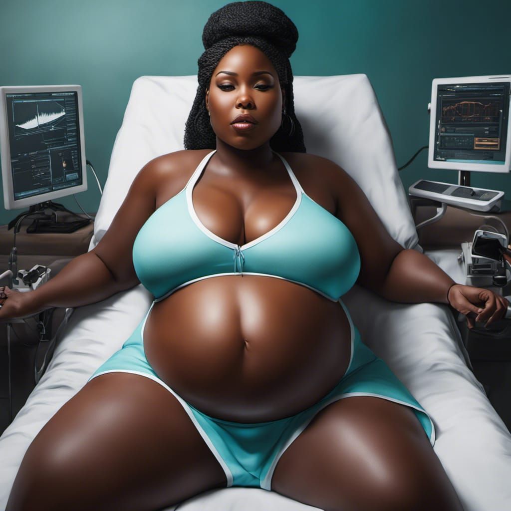 Pregnant Nurse Self-Administers Ultrasound: Hyperrealistic D...