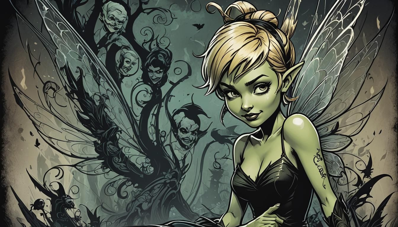 Evil Tinkerbell: Tink and the lost boys