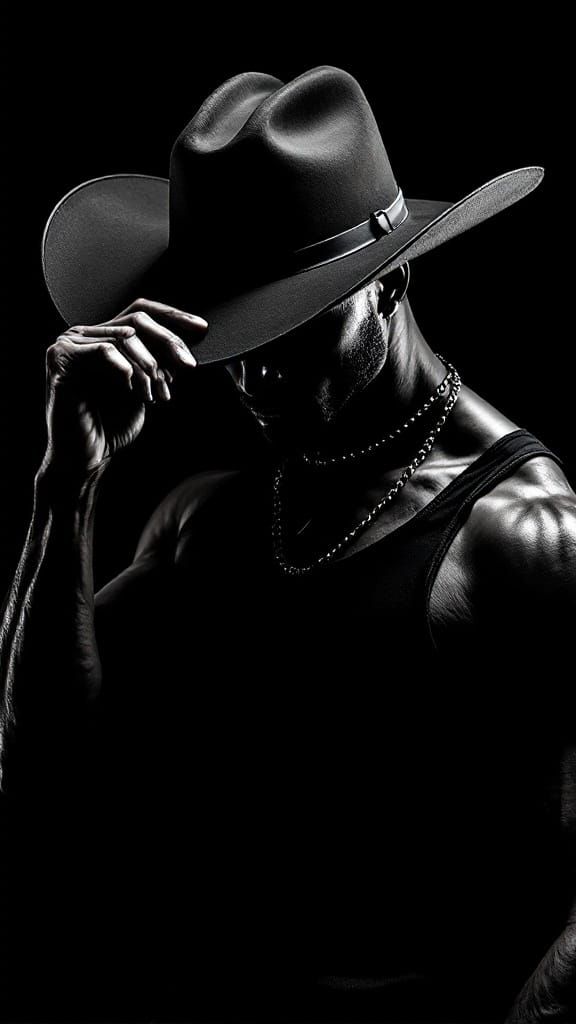 Hyper-Realistic Black and White Portrait of a Mysterious Cow...