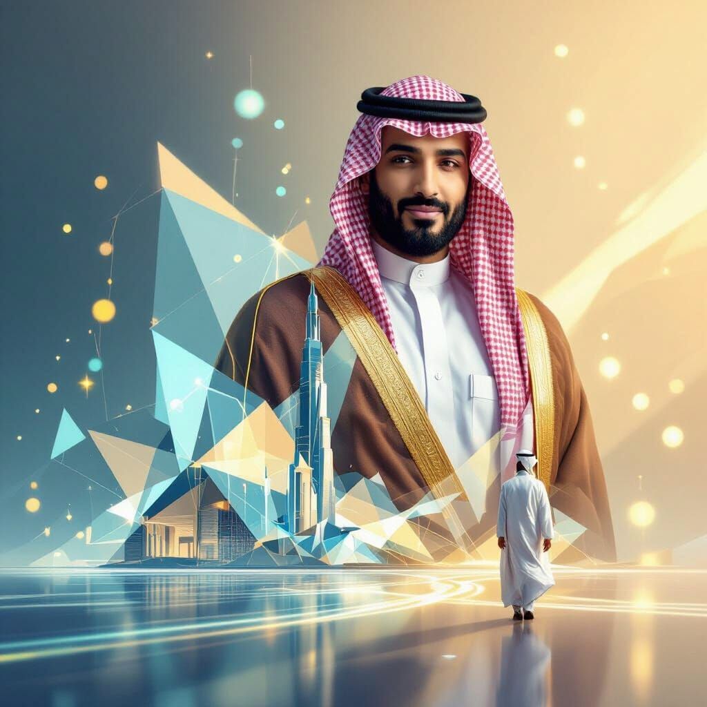 Mohammed bin Salman & Vision 2030 Portrait