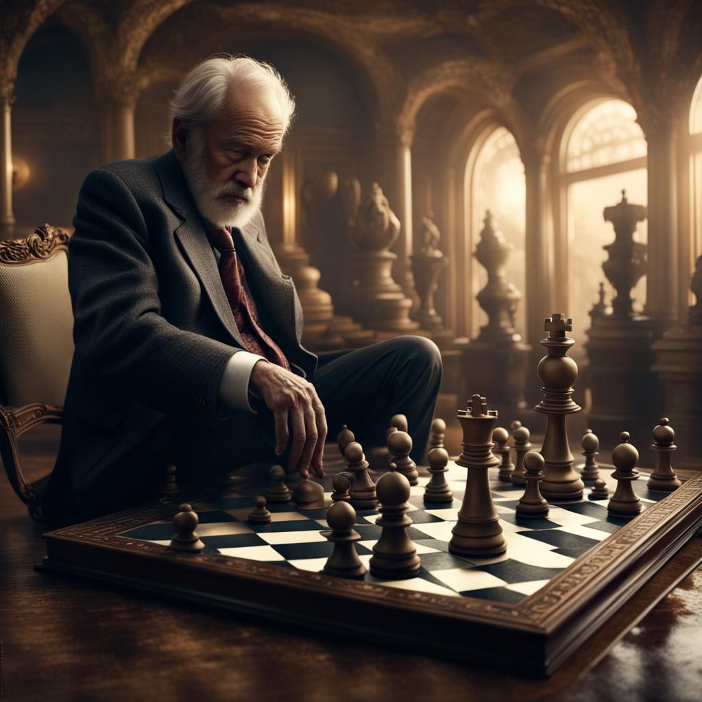 Chessboard Quicksand: Old Man's Descent