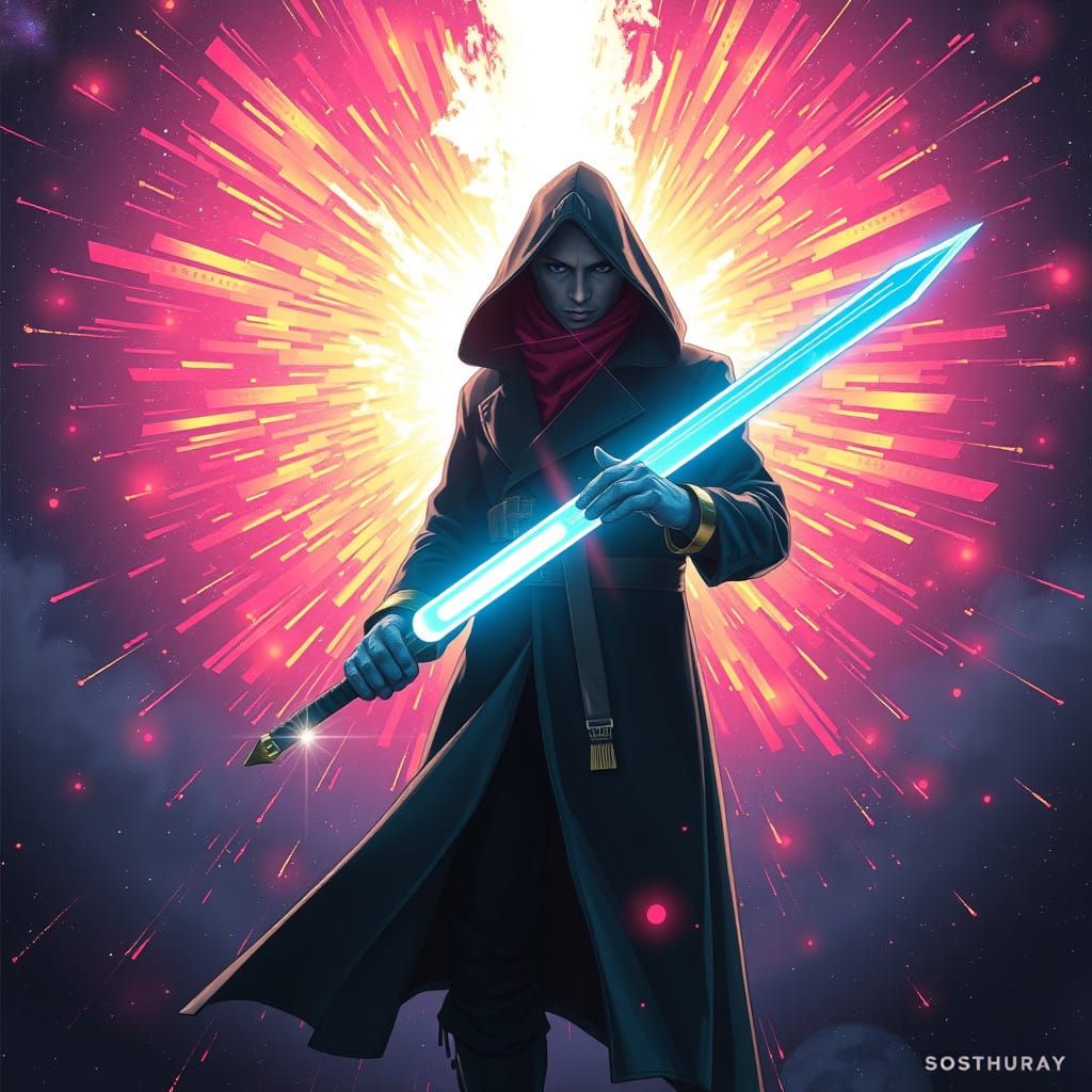 Cosmic Warrior in Hypernova Explosion