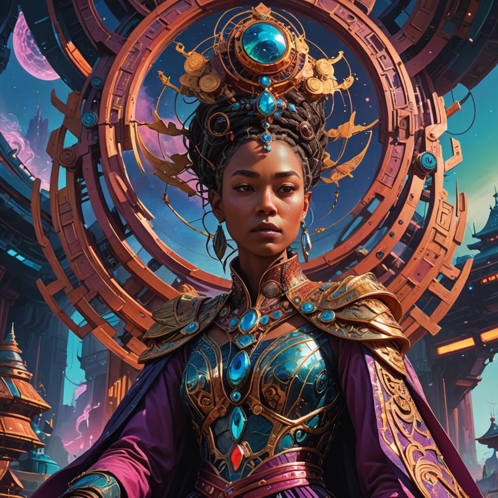 Empress from Another Galaxy: Fantasy Concept Art