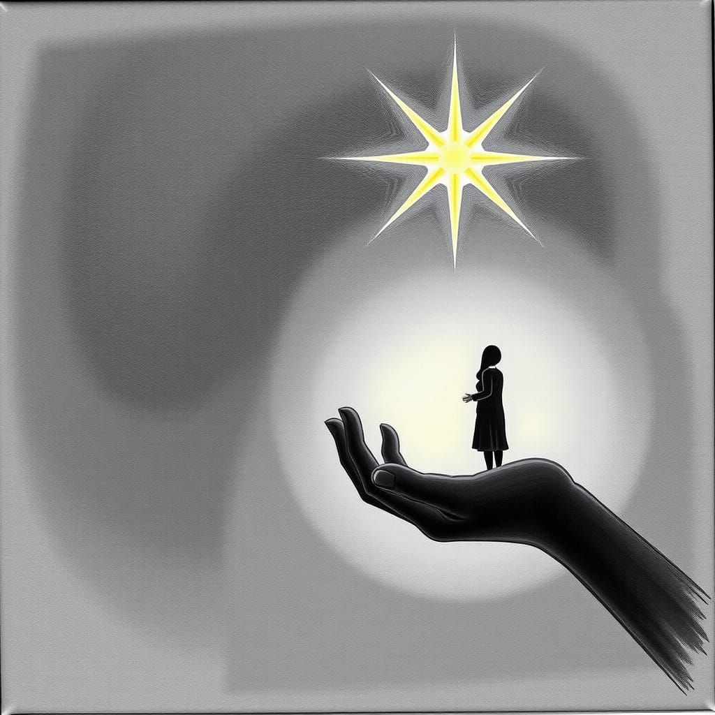 Ethereal Lights in a Transcendent Dreamscape