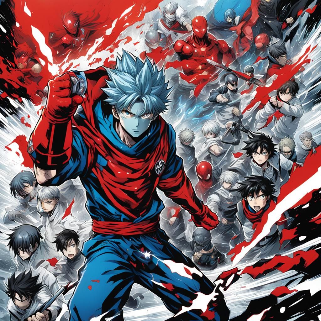 Androgynous Hero's Existential Crisis: Shonen Manga Comic