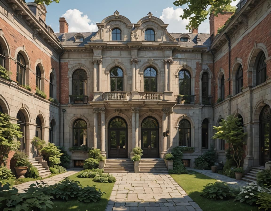 Image Generated in Arcadian Style