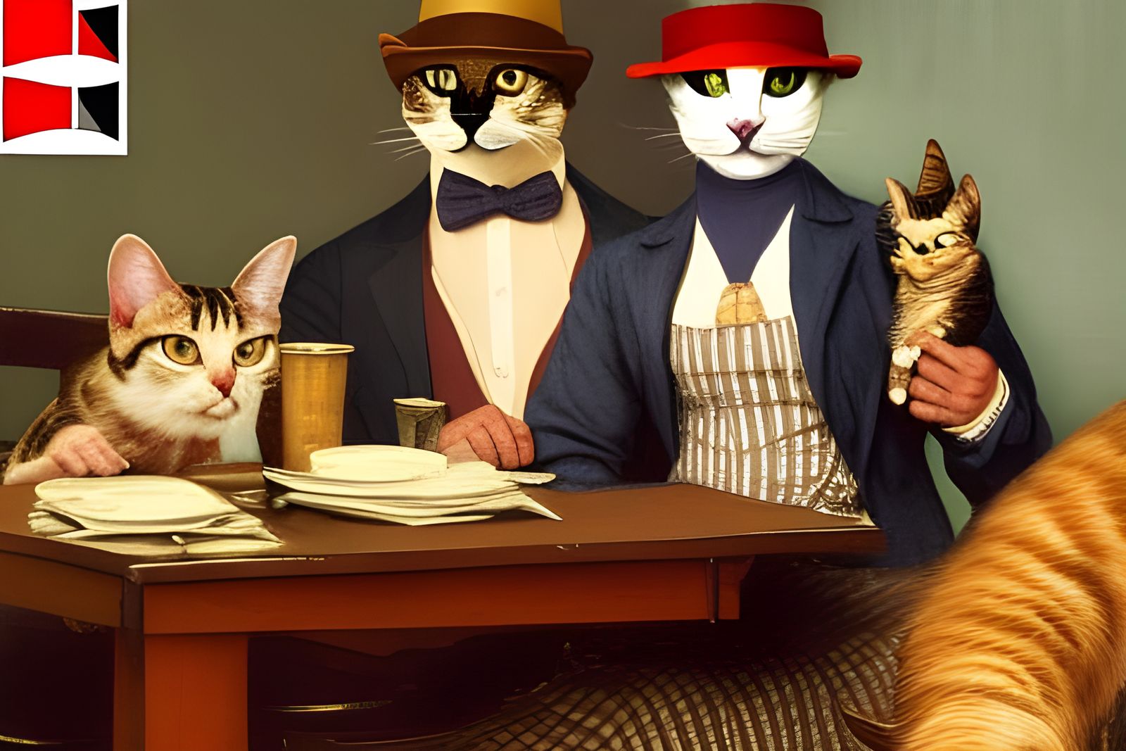 The Tweed Cats of New York, 1869