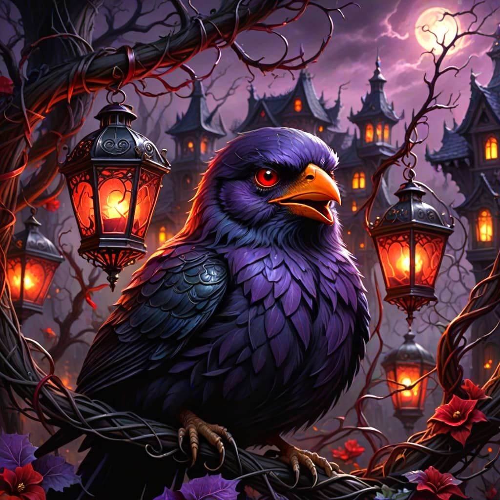 Menacing Chick in Wonderland: Ethereal Victorian Fantasy