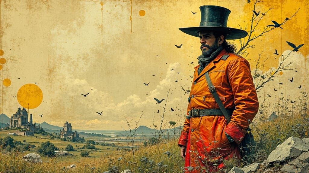 Dark Romantic Masterpiece in Goya's Style