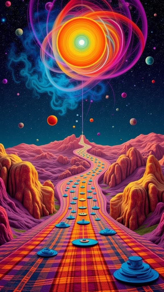 [🟰upper, ➖downer, ✖️sidetoside] defiance_plaid_psychobending lands <lora:G1i7ch5c4p3:1.0> <lora:Portraits in Wool:1.0> ...