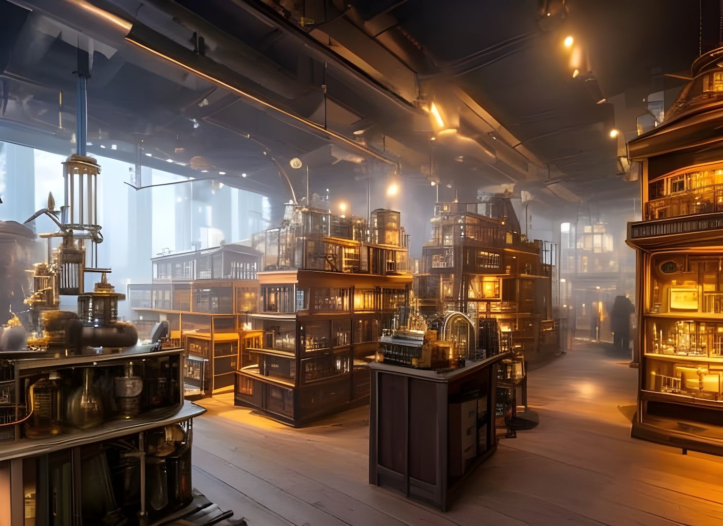 Steampunk Alchemist Shop II