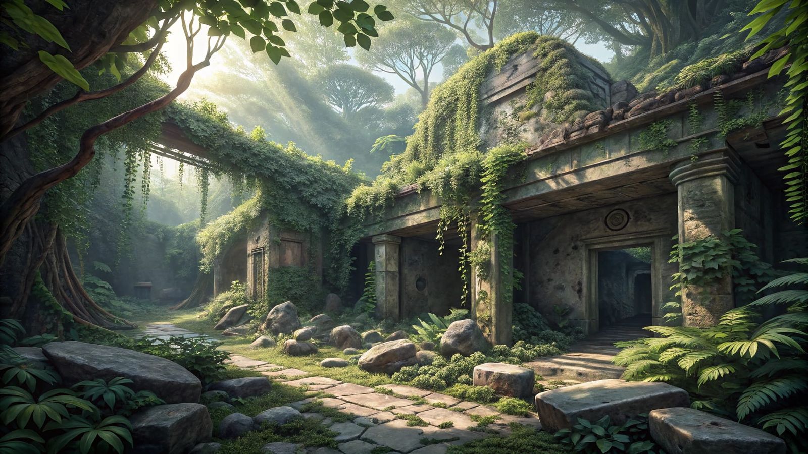 Abandoned scifi basement 3