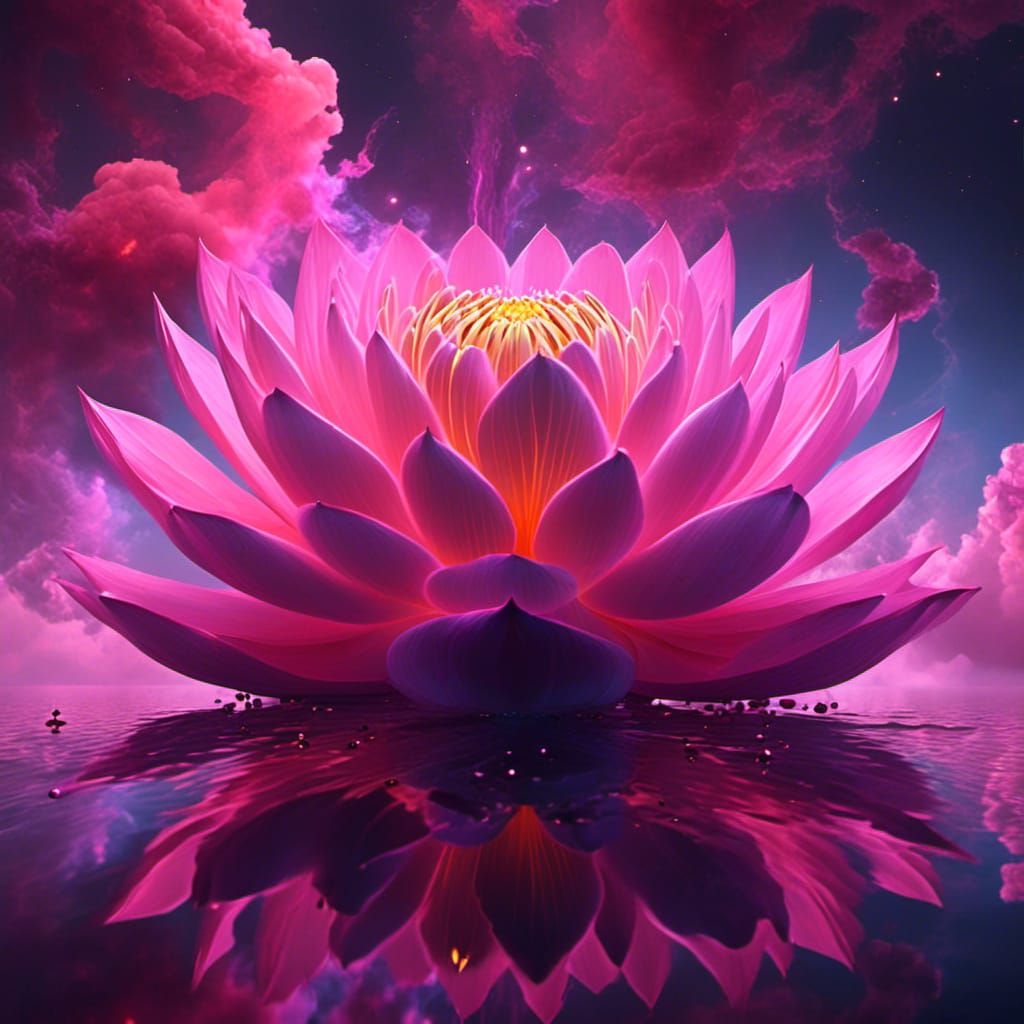 Brilliant Pink Lotus