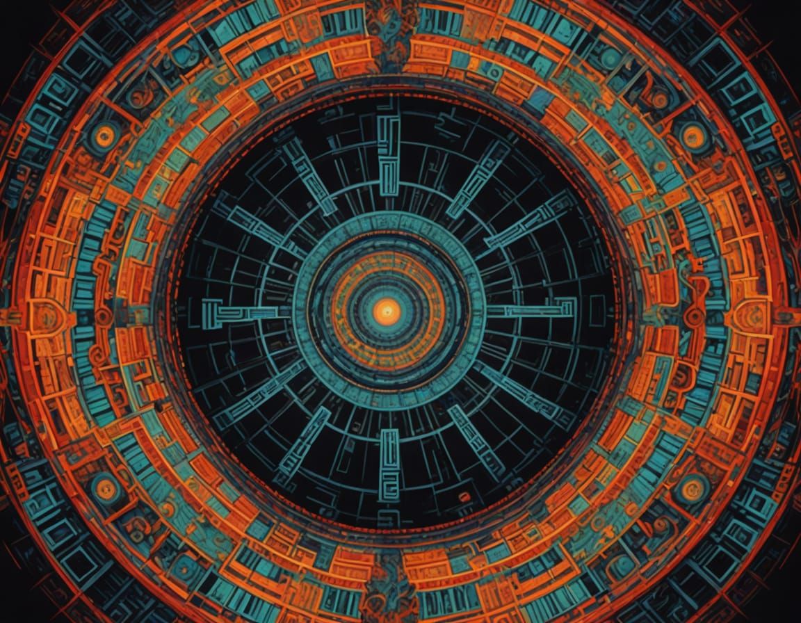 Psychedelic Surrealism in Deep Space