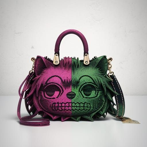 3D Sculpted Purses Made From Shredded Bills