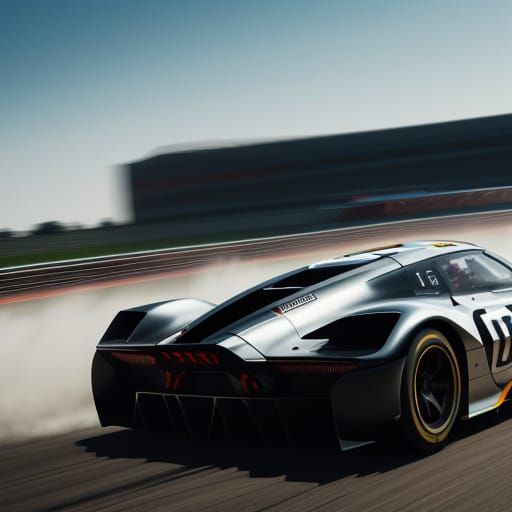 High-Octane Racing in Golden Hour