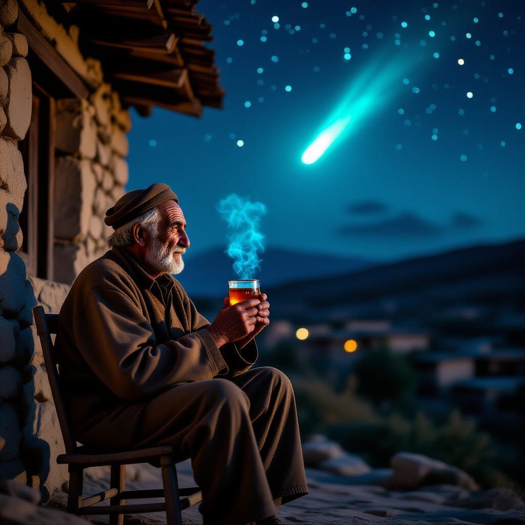 Anatolian Elder's Meteor Tea: Cinematic National Geographic ...
