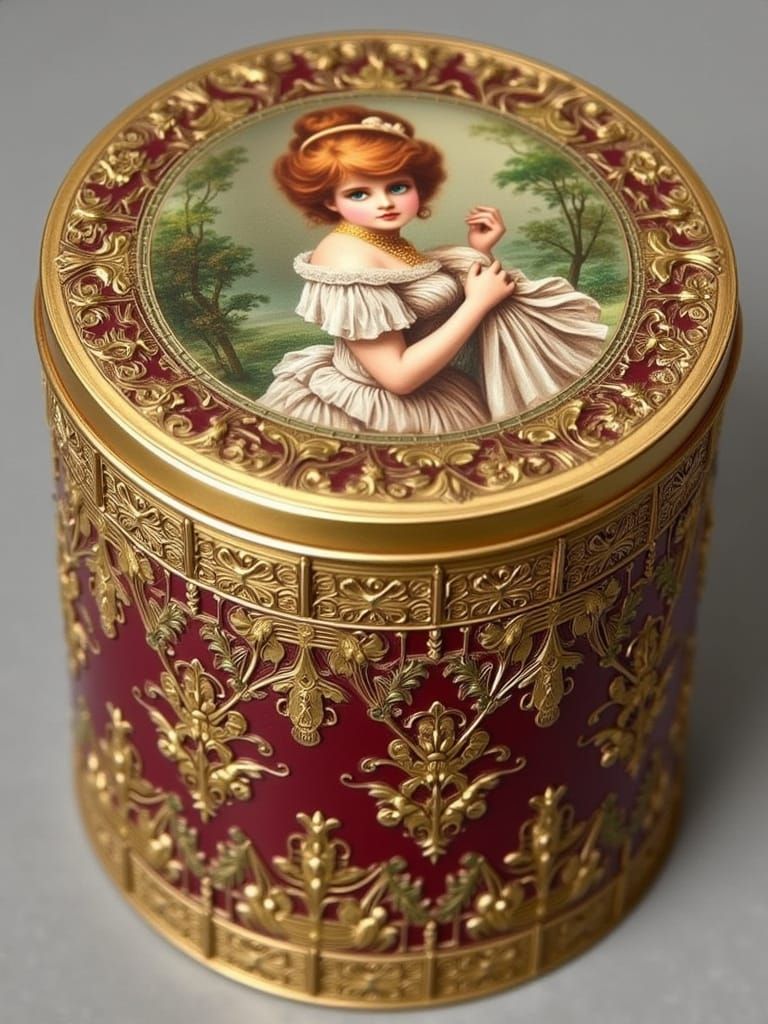 Biscuit tin