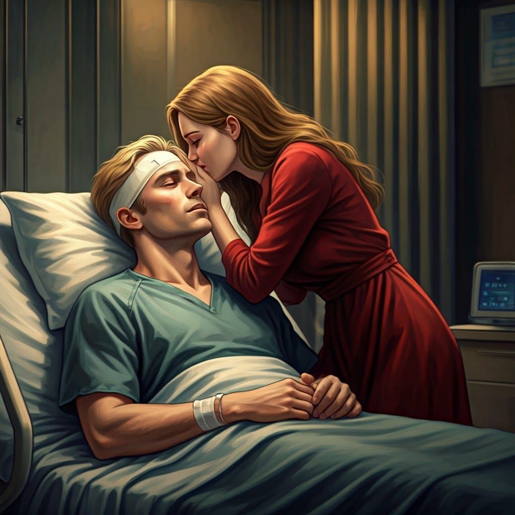 Soldier's Homecoming: A Greg Rutkowski-Inspired Scene