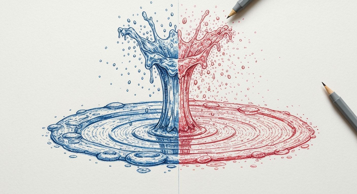 Magical Realism: Raindrop Transforms on Leaf